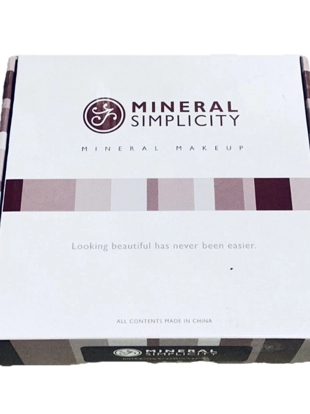 NEW Mineral Simplicity Mineral Makeup Kit 5 PC SET Color Is Tan